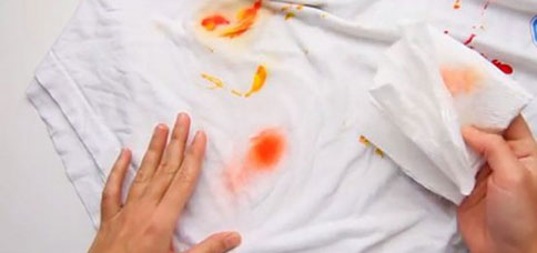 কাপড় থেকে দাগ