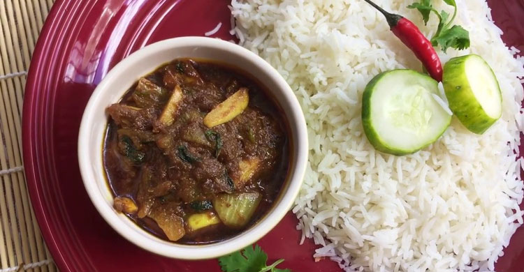 রসুন দিয়ে চ্যাপা শুঁটকি