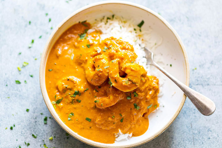 হট প্রন কারি উইথ স্টিমড রাইস তৈরি করবেন যেভাবে প্রন