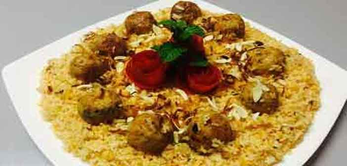 মাটন কোপ্তা বিরিয়ানির সহজ রান্না