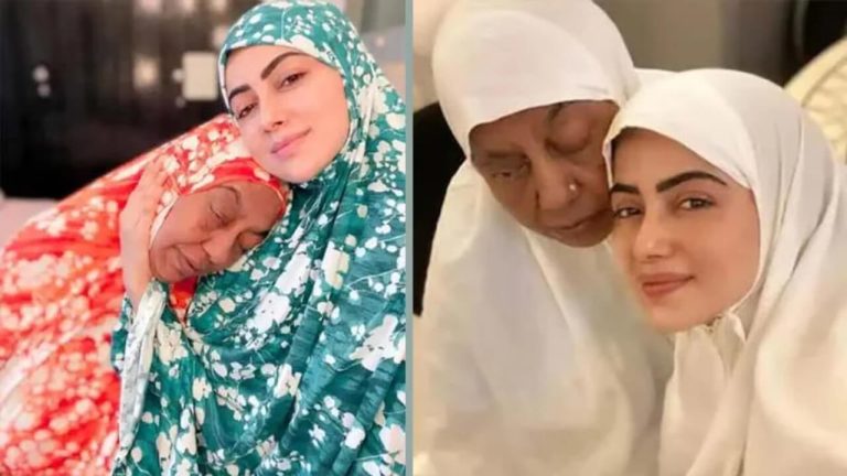 সাবেক অভিনেত্রী সানা খানের মা মারা গেছেন সানা খান