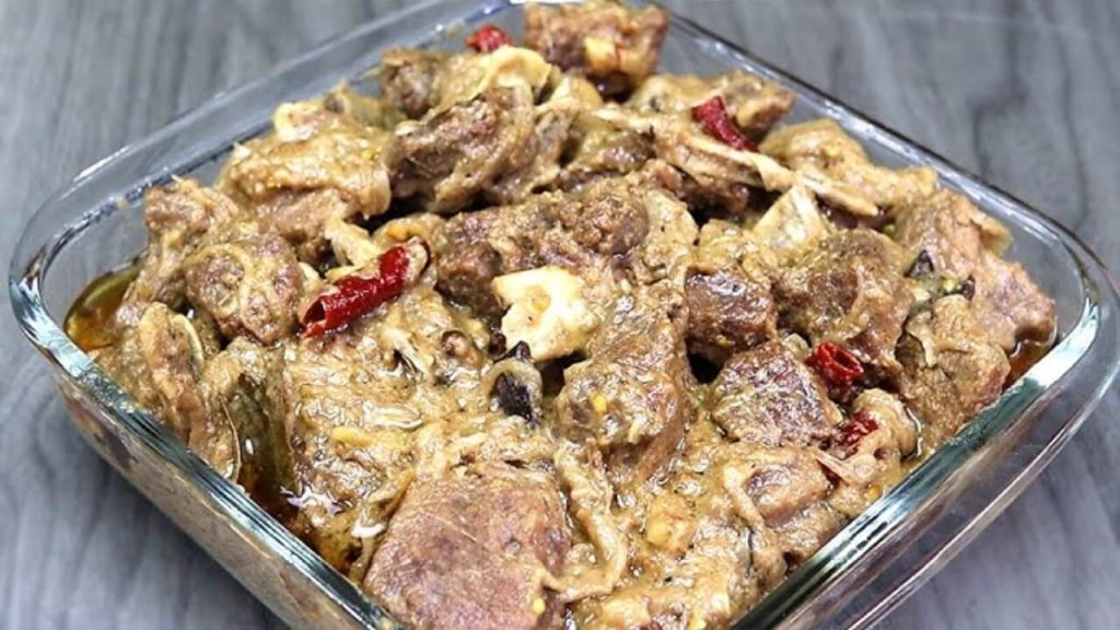 কাটা মশলায় গরুর মাংস