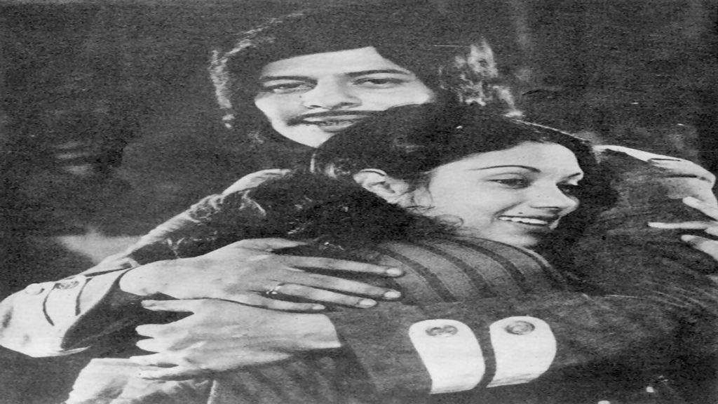 Sarah Begum Kabori with Farooque